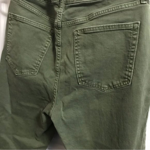 Gap green denim. True skinny. 12/31. - Picture 4 of 10